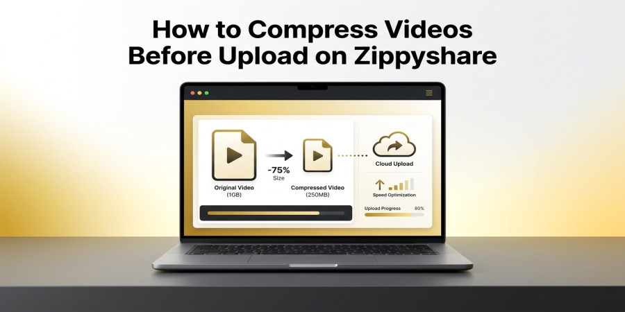 How to Compress Videos Before Upload on Zippyshare